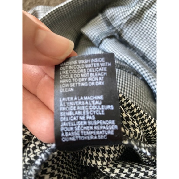 Meg and Margot Houndstooth pull on pants Sz L - Picture 10 of 11